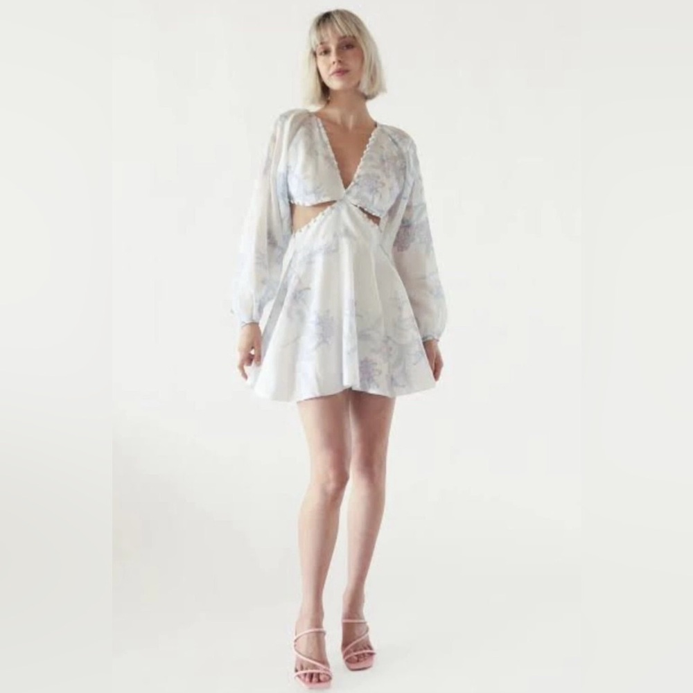 Coco & Lola Saint Armont Enchanted Cut Out Mini Dress Size 6 / Small NWT $340
